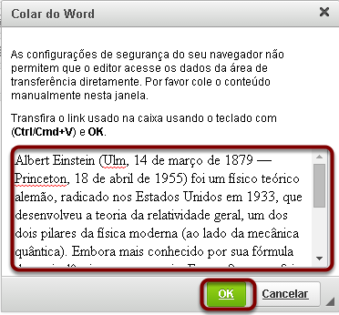 Como eu crio um documento de texto?